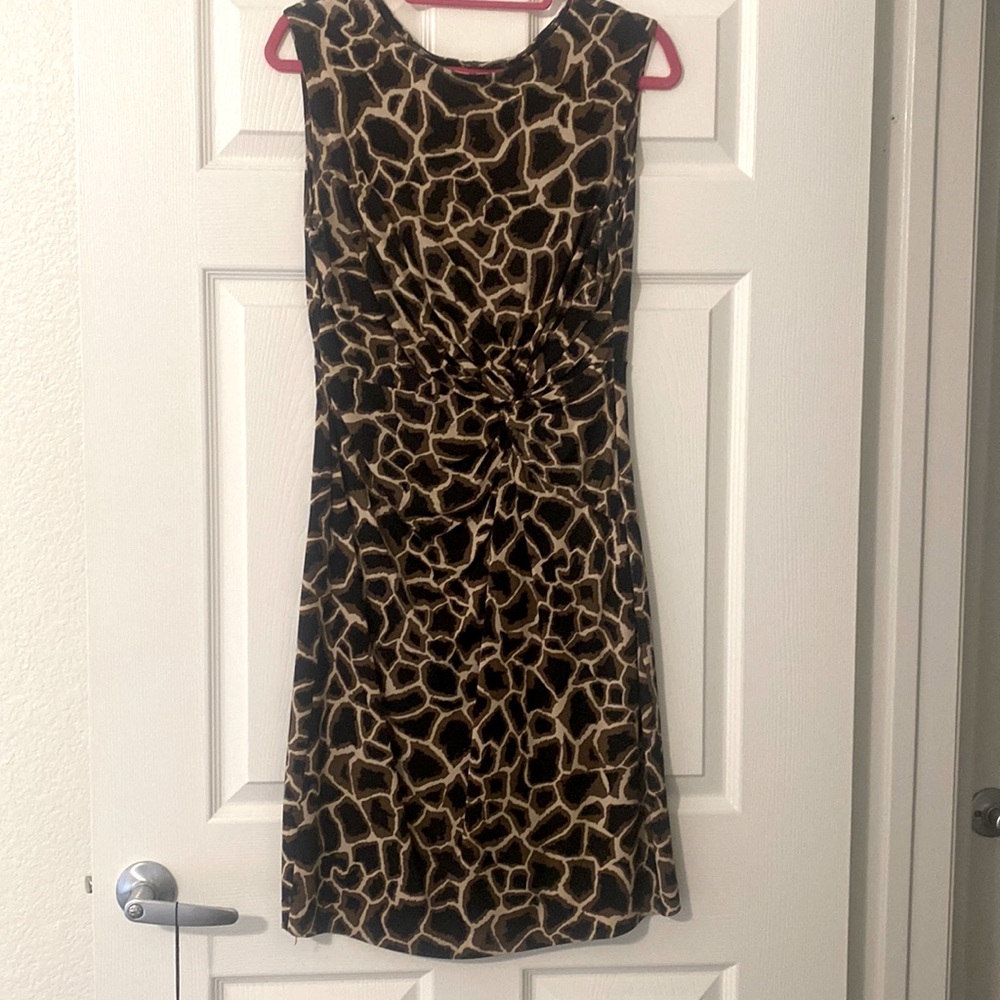 Black and Tan Dress